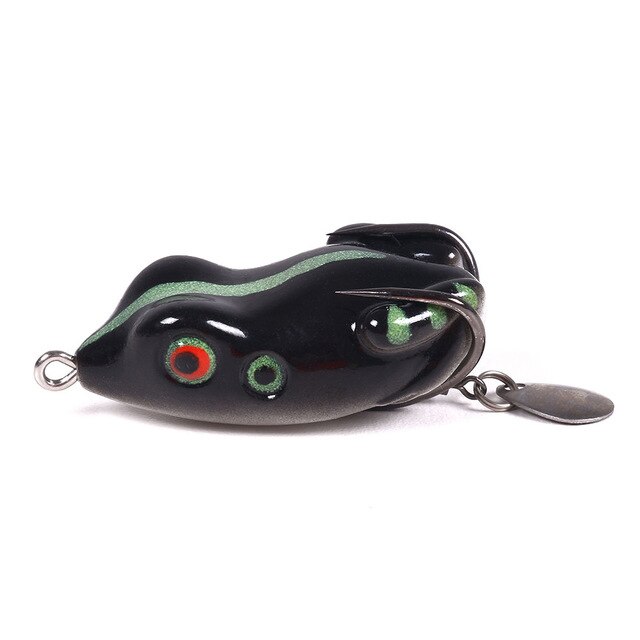 2 1/6in 2/5oz Frog Lure Sillicon Bait