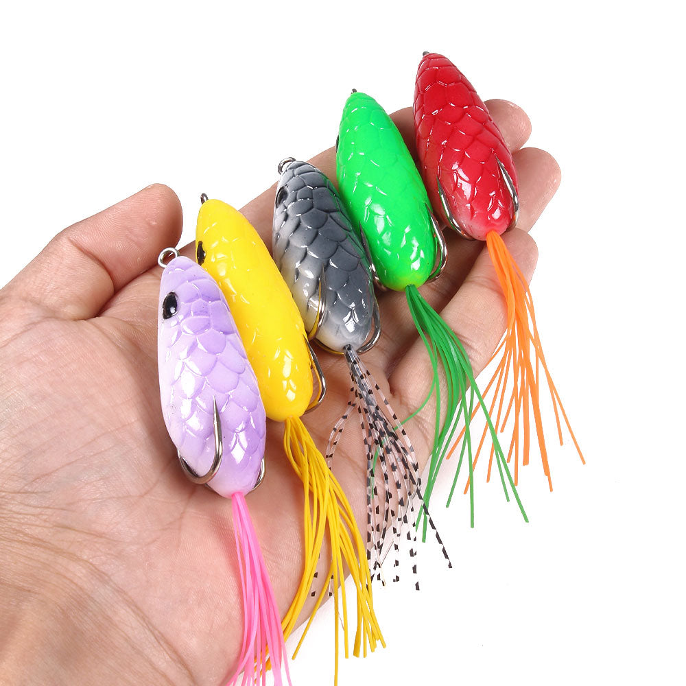 2 1/3in 1/3oz Frog Sillicon Lure