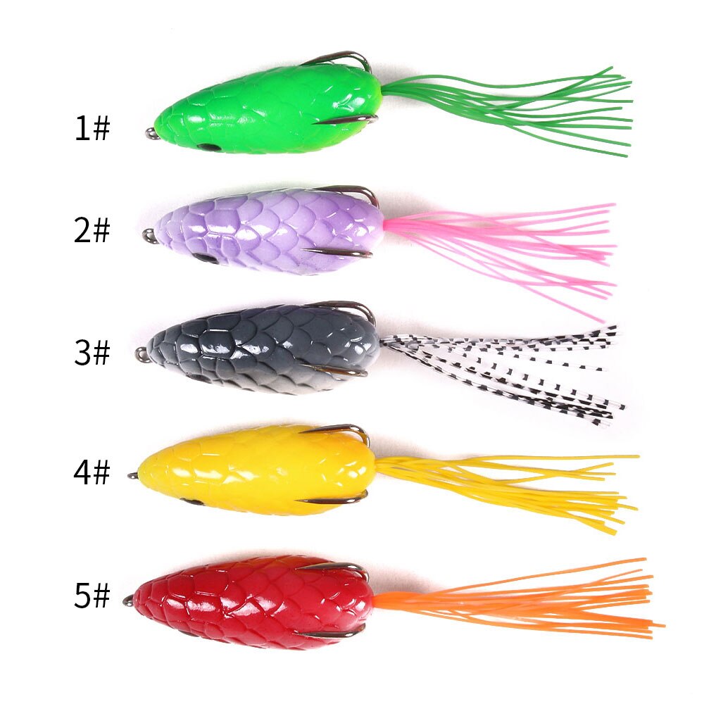 2 1/3in 1/3oz Frog Sillicon Lure