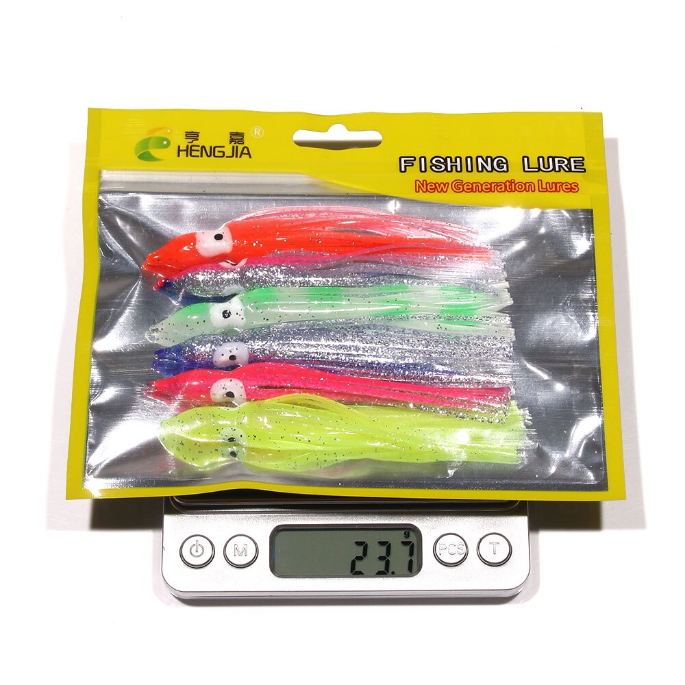 4in 1/8oz Soft octopus Lures