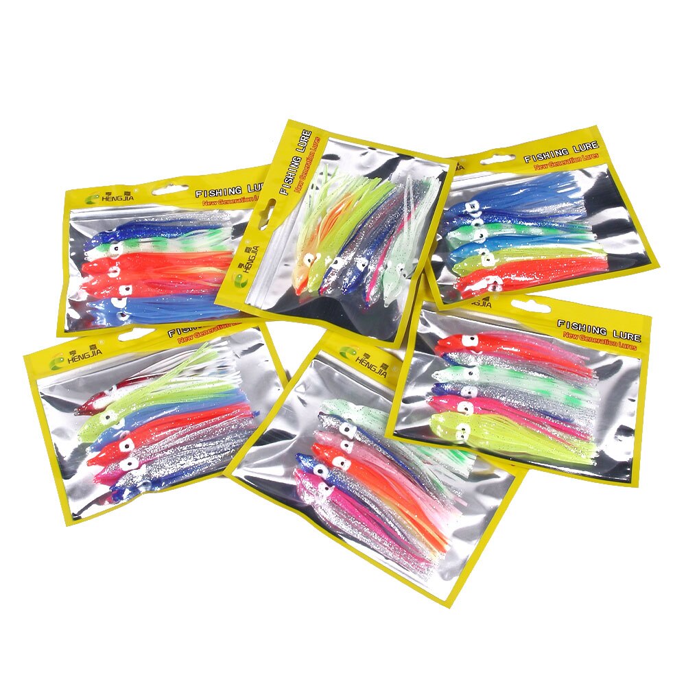4in 1/8oz Soft octopus Lures