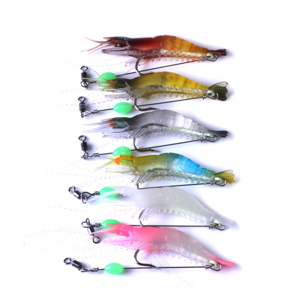 3 1/7in 7/37oz Soft Shrimp Lures