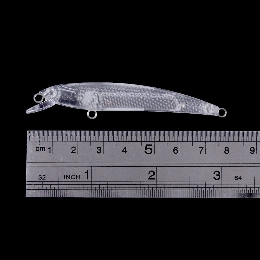 3in 1/5oz Blank Minnow Lure Body 50pcs