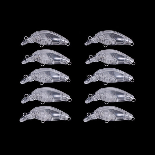 2in 3/29oz Blank Crankbait Unpainted Body 50pcs