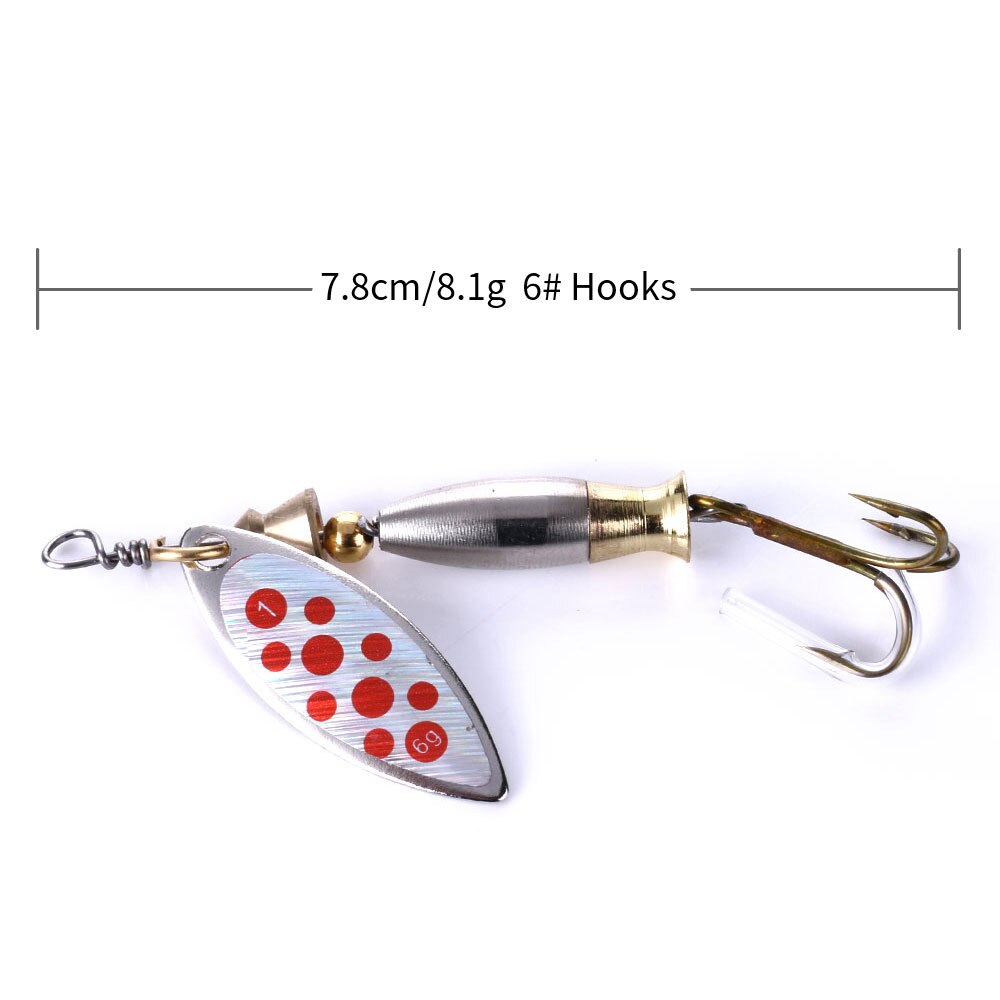 3 1/14in 2/7oz Spinner Lures
