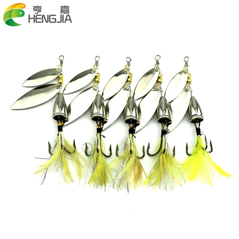4 1/7in 2/7oz Metal Spinner Lure