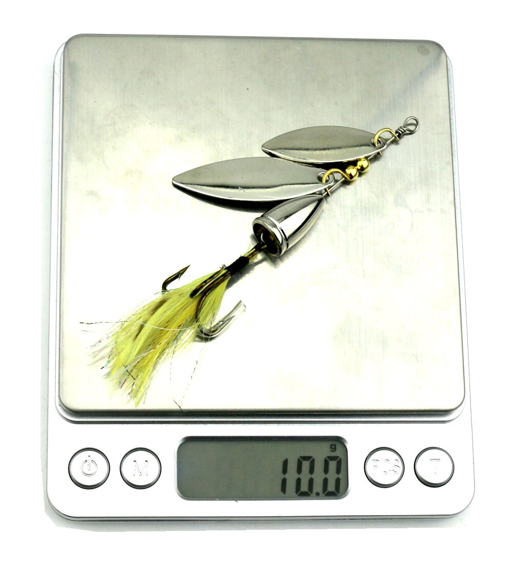 4 1/7in 2/7oz Metal Spinner Lure