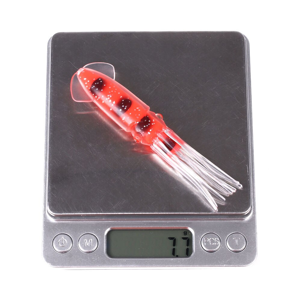 4in 2/7oz Soft Octopus Lure