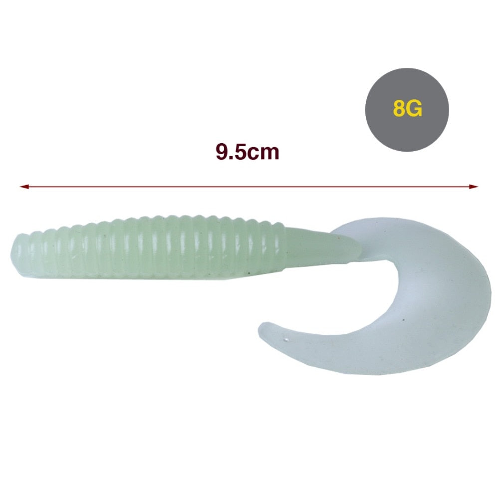 1 2/7oz Luminous Soft Lure 6pcs