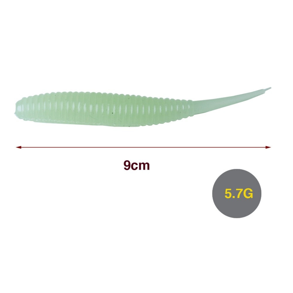1 2/7oz Luminous Soft Lure 6pcs