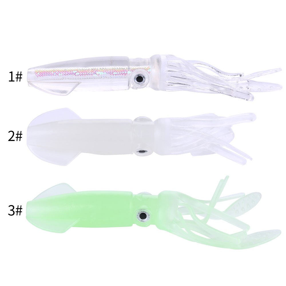 4in 2/7oz Luminous Soft Lure 5pcs