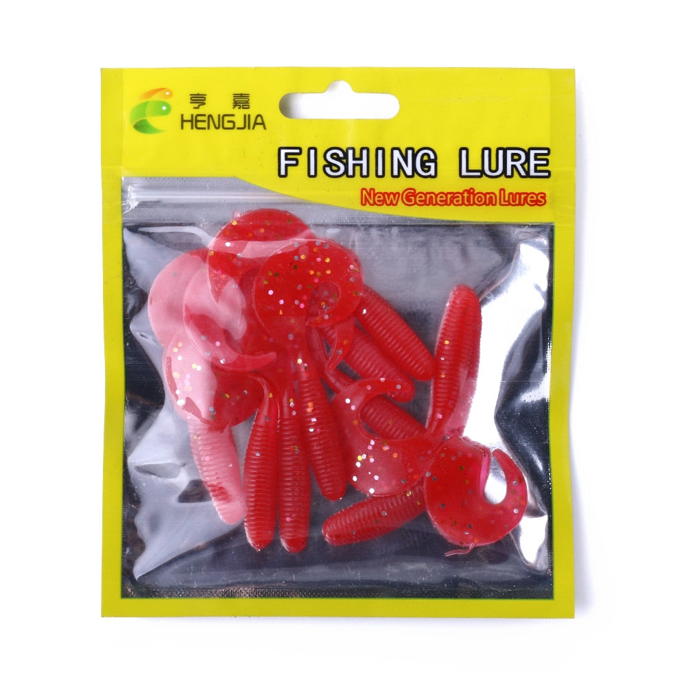 2 5/9in 5/6oz Soft Silicone Lure 10pcs