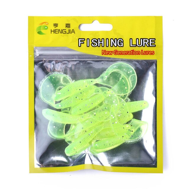2 5/9in 5/6oz Soft Silicone Lure 10pcs
