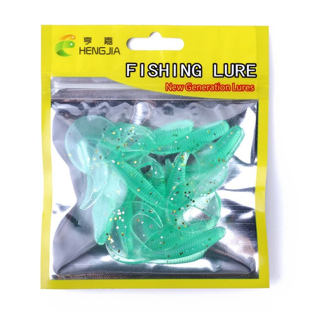 2 5/9in 5/6oz Soft Silicone Lure 10pcs