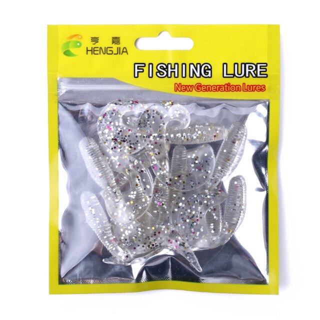 2 5/9in 5/6oz Soft Silicone Lure 10pcs