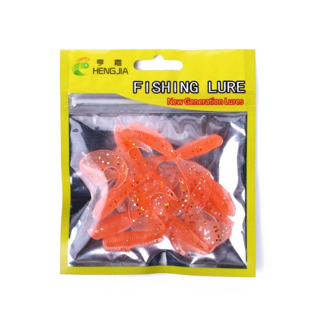 2 5/9in 5/6oz Soft Silicone Lure 10pcs