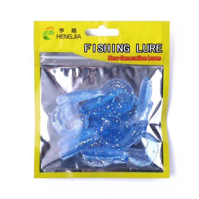 2 5/9in 5/6oz Soft Silicone Lure 10pcs