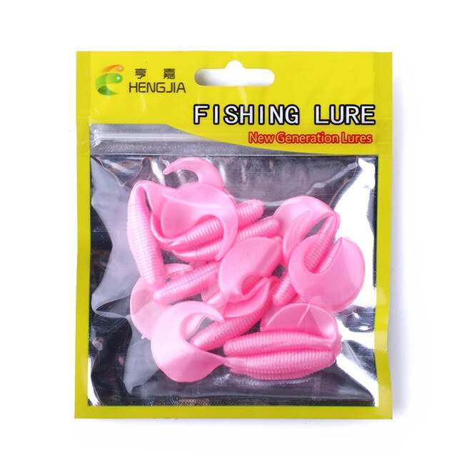 2 5/9in 5/6oz Soft Silicone Lure 10pcs