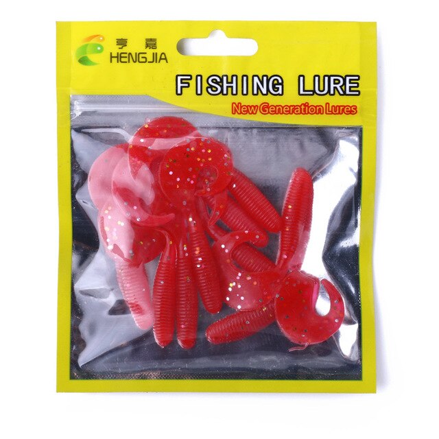 2 5/9in 5/6oz Soft Silicone Lure 10pcs