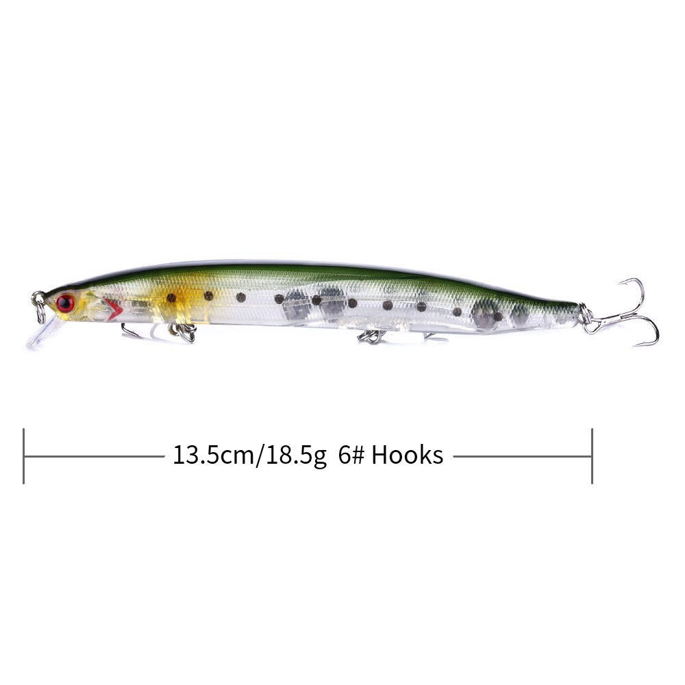 5 1/3in 2/3oz Minnow Lure