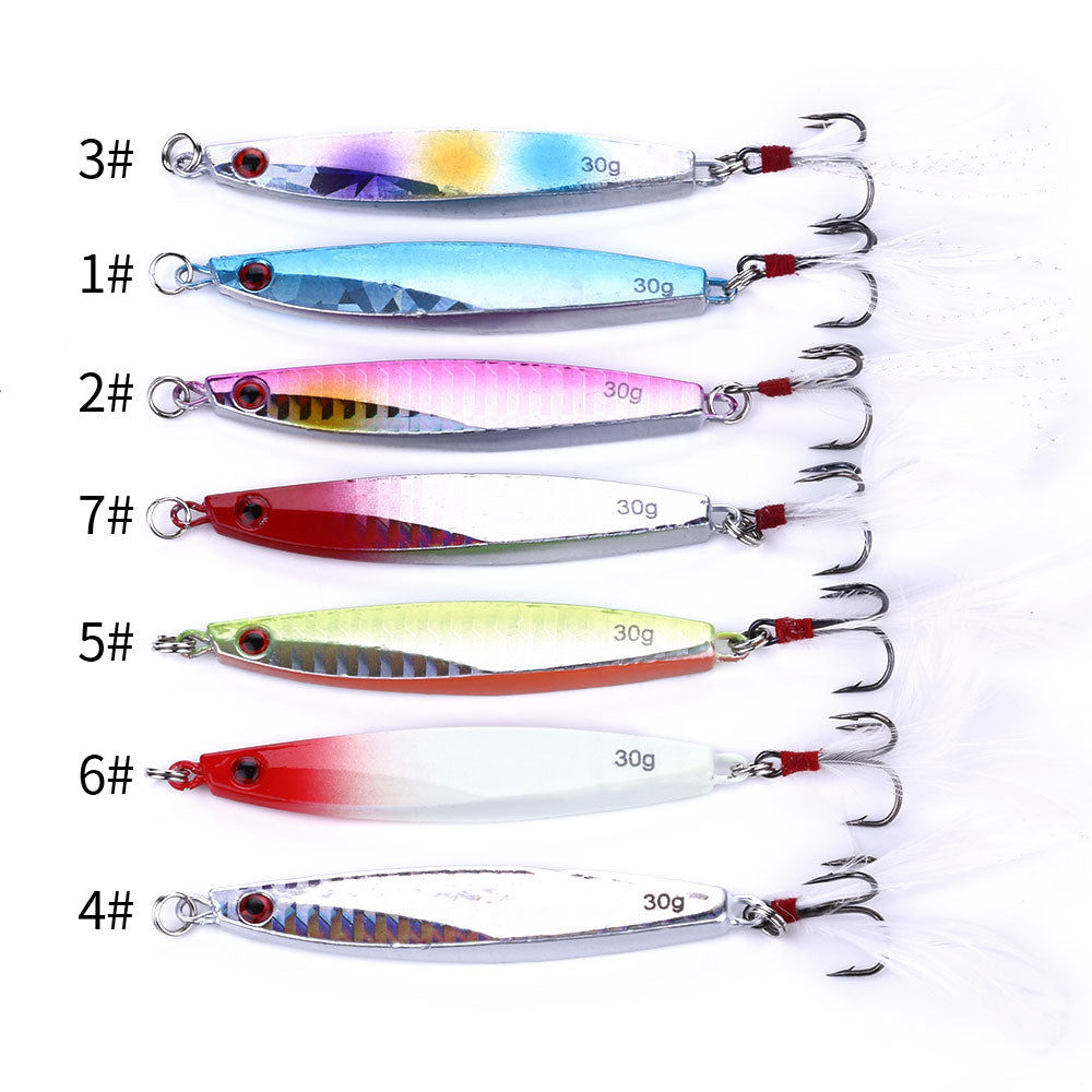 2 2/3in 1 1/14oz Lead Bait Lures