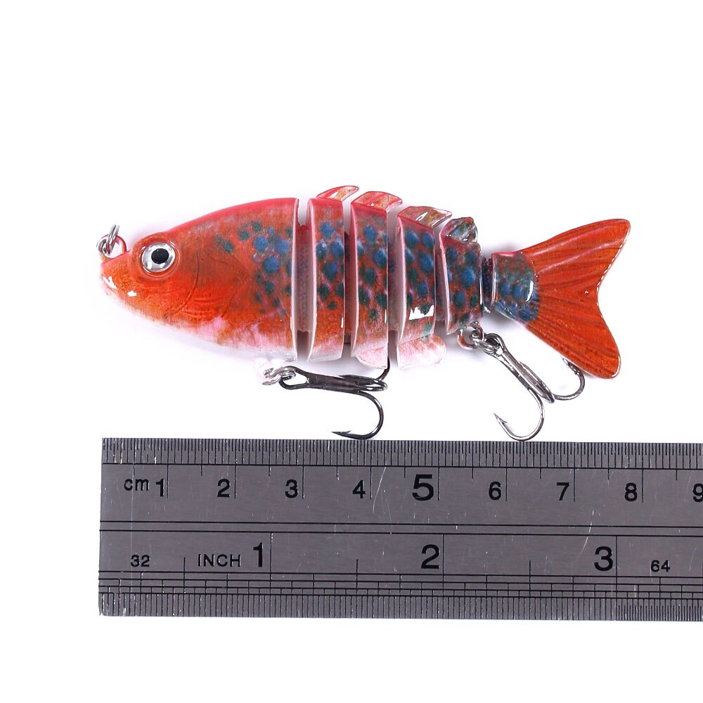 3 1/7in 13/28oz 6-Segmen Jointed Minnow Lures