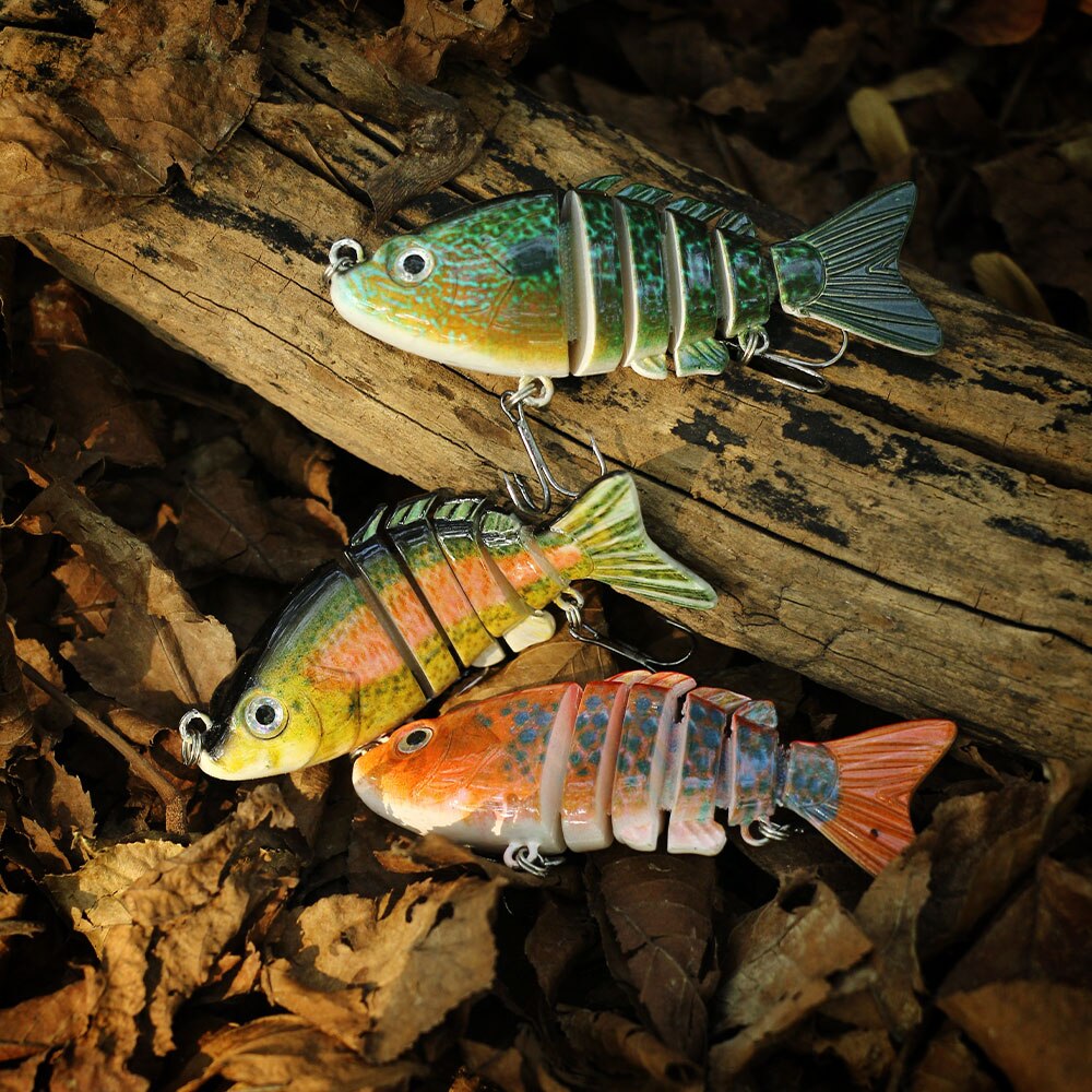3 1/7in 13/28oz 6-Segmen Jointed Minnow Lures