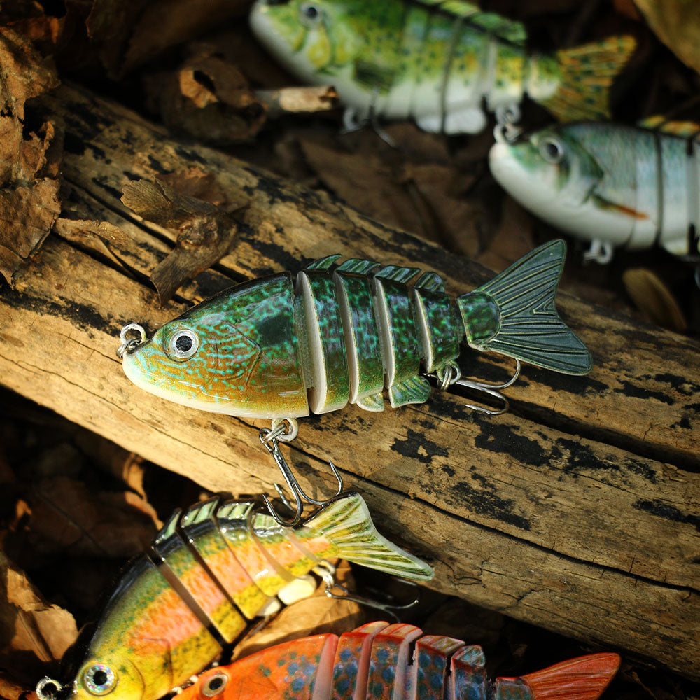3 1/7in 13/28oz 6-Segmen Jointed Minnow Lures