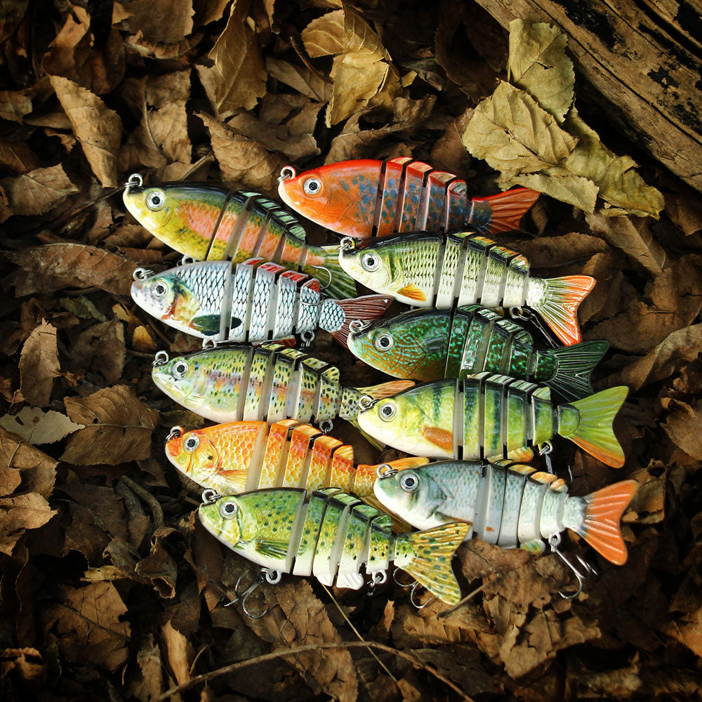 3 1/7in 13/28oz 6-Segmen Jointed Minnow Lures