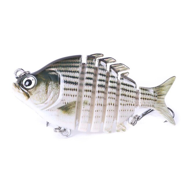 6.35cm 9.3g Fishing Lure Multi Jointed Bait Sunfish Lure