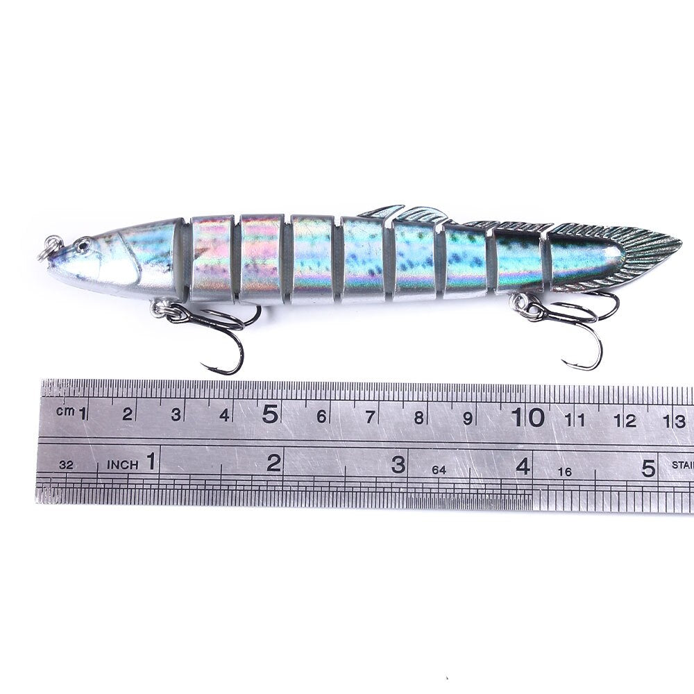 5 1/2in 3/4oz Wobblers 9 Segments Lures