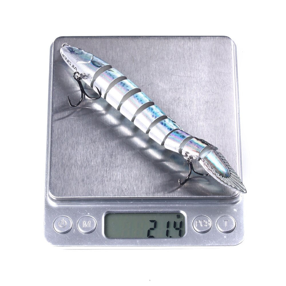 5 1/2in 3/4oz Wobblers 9 Segments Lures