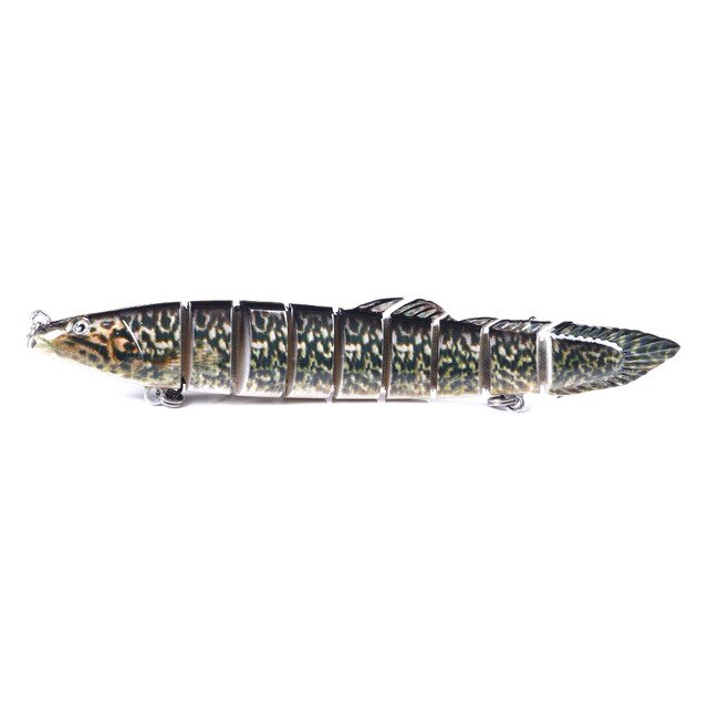 5 1/2in 3/4oz Wobblers 9 Segments Lures