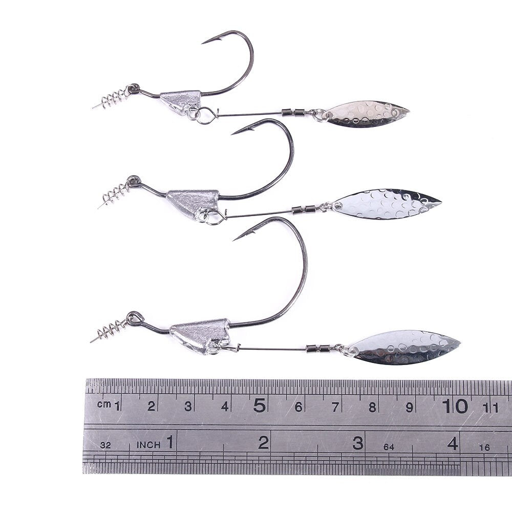 Underspin Jig Heads Hook