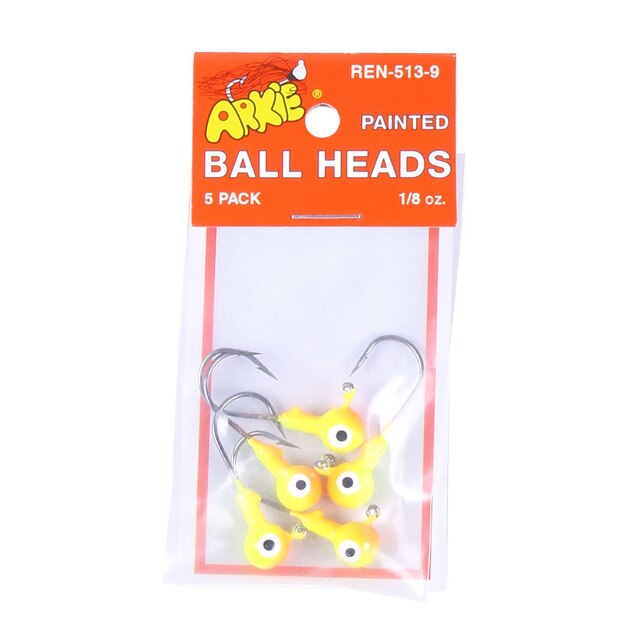 1 3/8in 1/8oz Jig Ball Head Hook