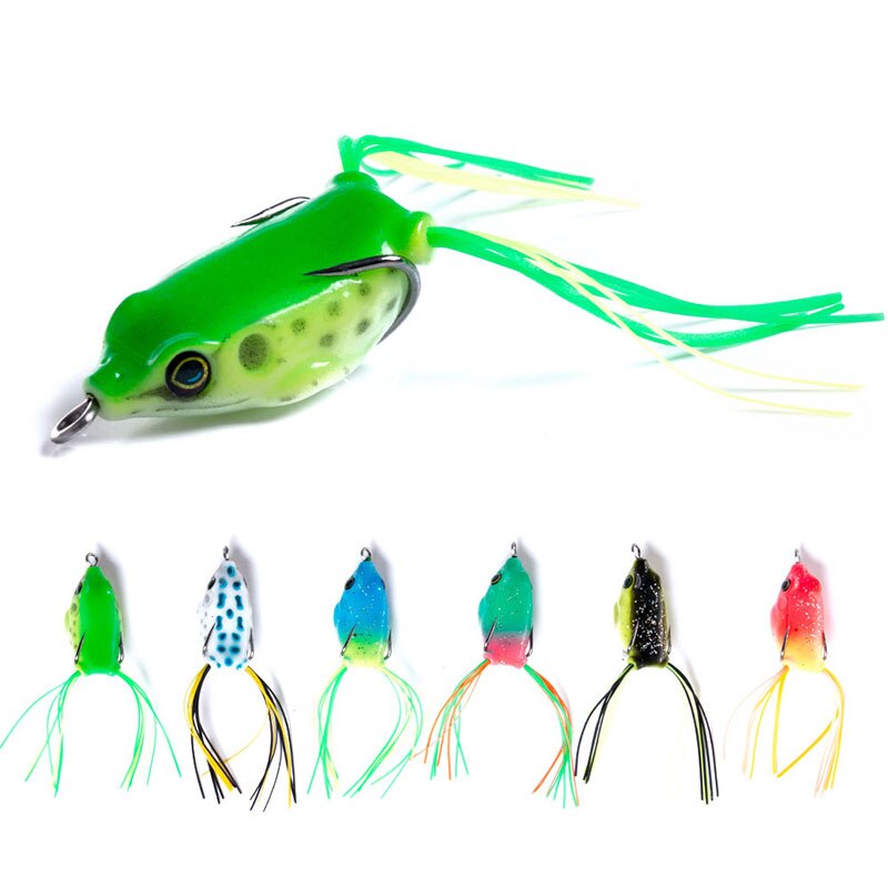 1 4/7in 1/6oz Soft Frog Lures Bait