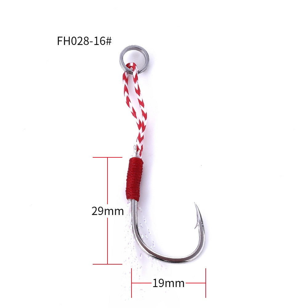 Fishing Assist Hooks Slow Fast Jigs
