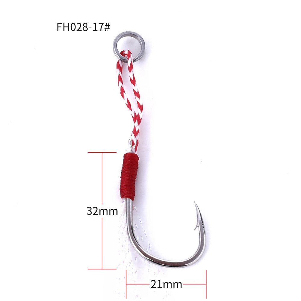 Fishing Assist Hooks Slow Fast Jigs