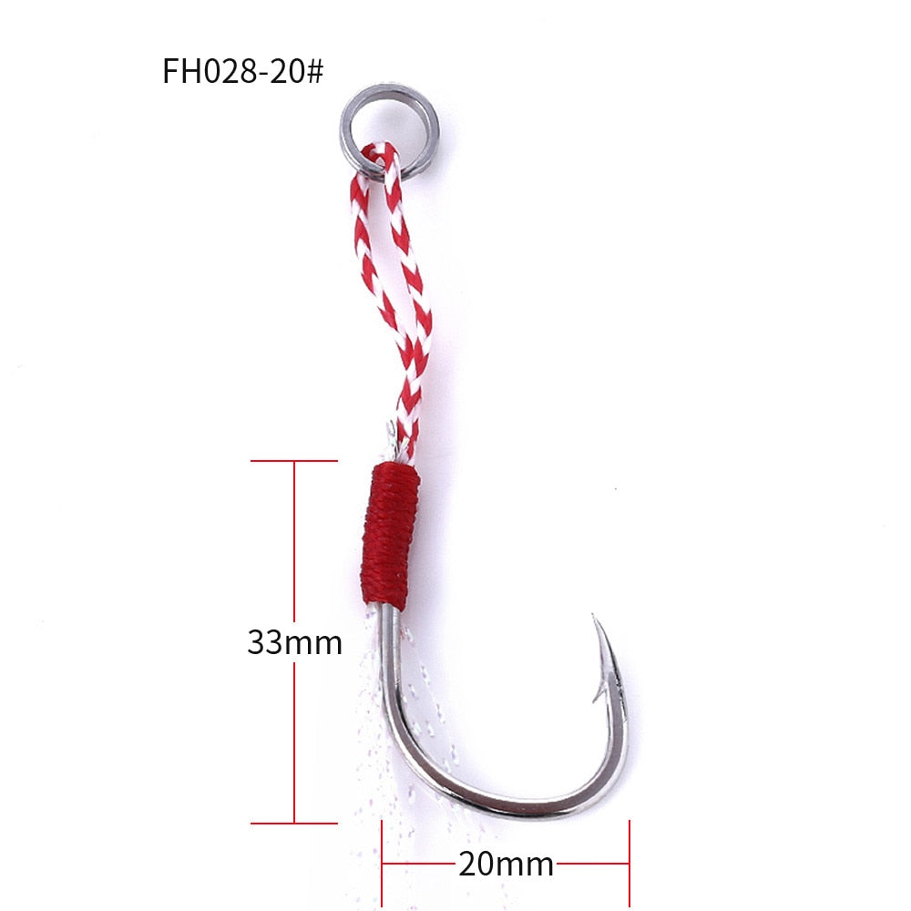 Fishing Assist Hooks Slow Fast Jigs