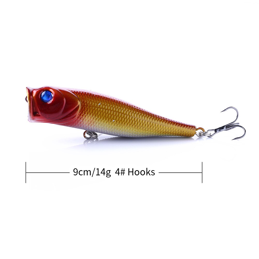 3 1/2in 1/2oz Popper Lure Bait