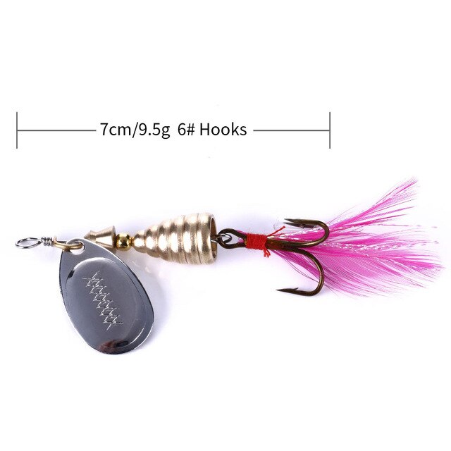2 3/4in 19/56oz Spinner Lure Bait