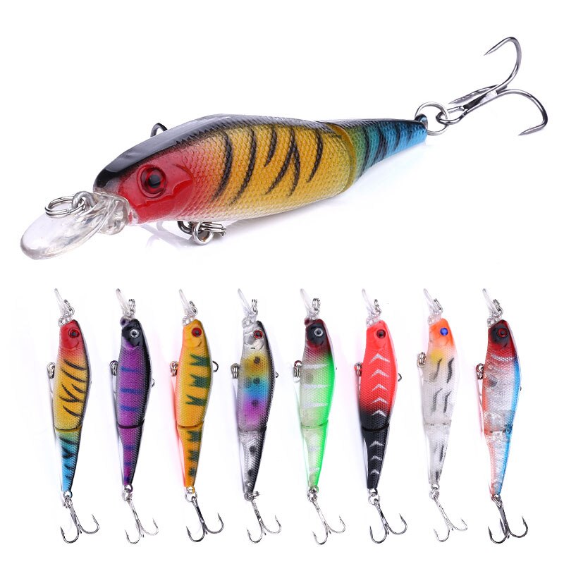 3 1/2in 1/4oz 2 Segmented Minnow Lure