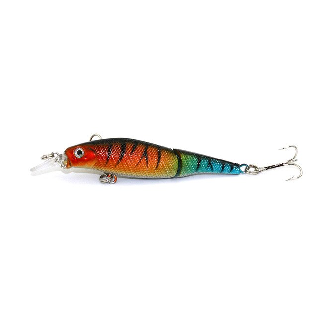 3 1/2in 1/4oz 2 Segmented Minnow Lure
