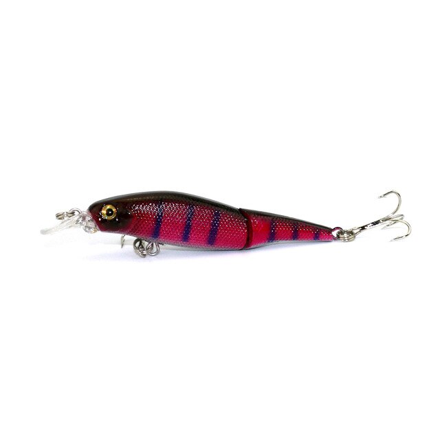 3 1/2in 1/4oz 2 Segmented Minnow Lure