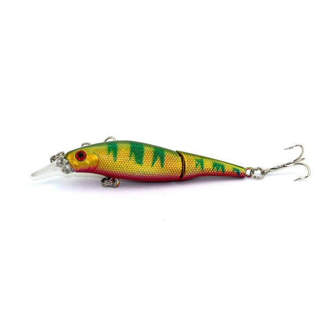 3 1/2in 1/4oz 2 Segmented Minnow Lure
