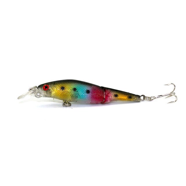 3 1/2in 1/4oz 2 Segmented Minnow Lure