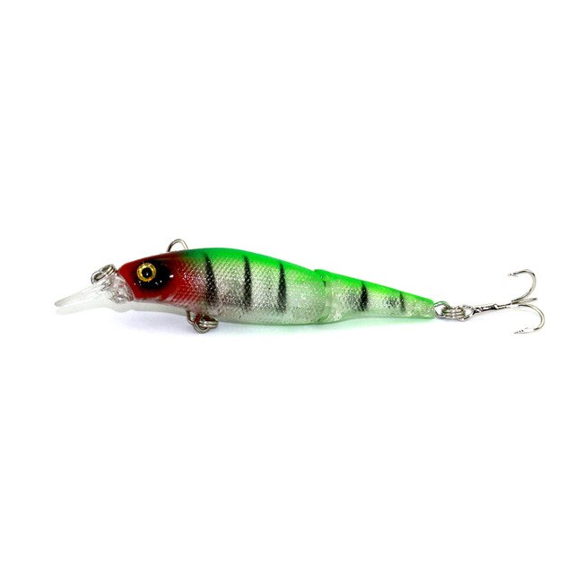 3 1/2in 1/4oz 2 Segmented Minnow Lure