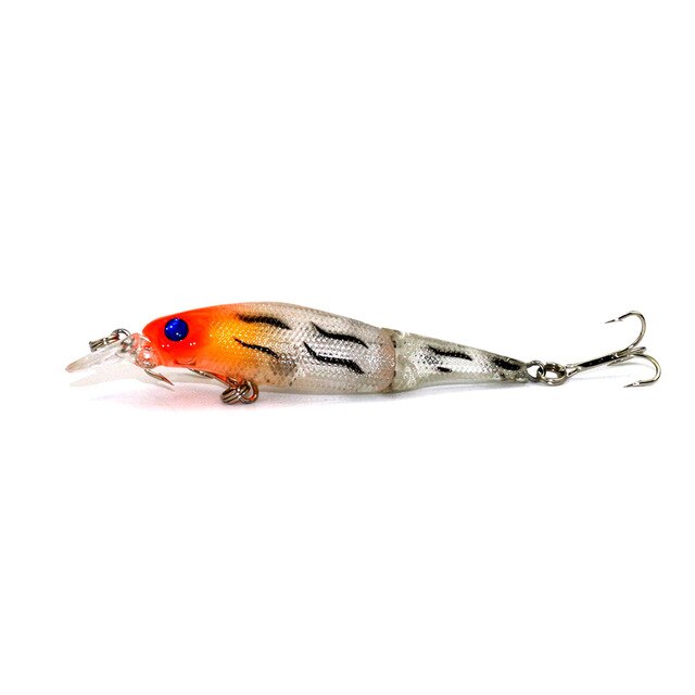 3 1/2in 1/4oz 2 Segmented Minnow Lure