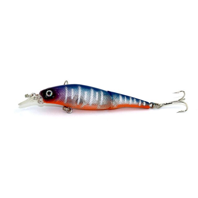 3 1/2in 1/4oz 2 Segmented Minnow Lure
