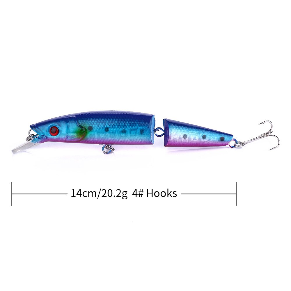 5 1/2in 3/4oz Jointed Minnow Lure